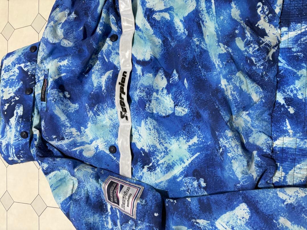 シマノ　スコーピオン　ウェア　防寒 ジャケット上下　村田基　ウォーターランド