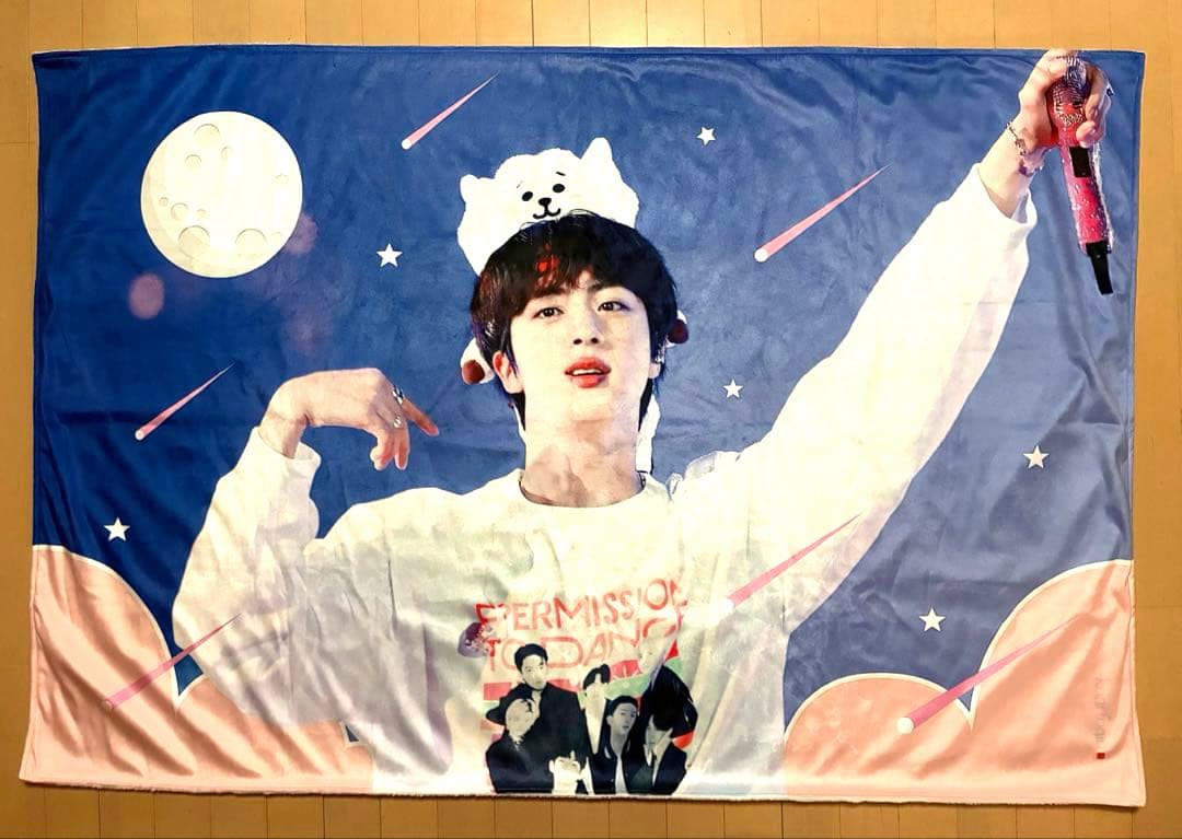 BTS JIN ジン マスタニム ブランケット - メルカリ