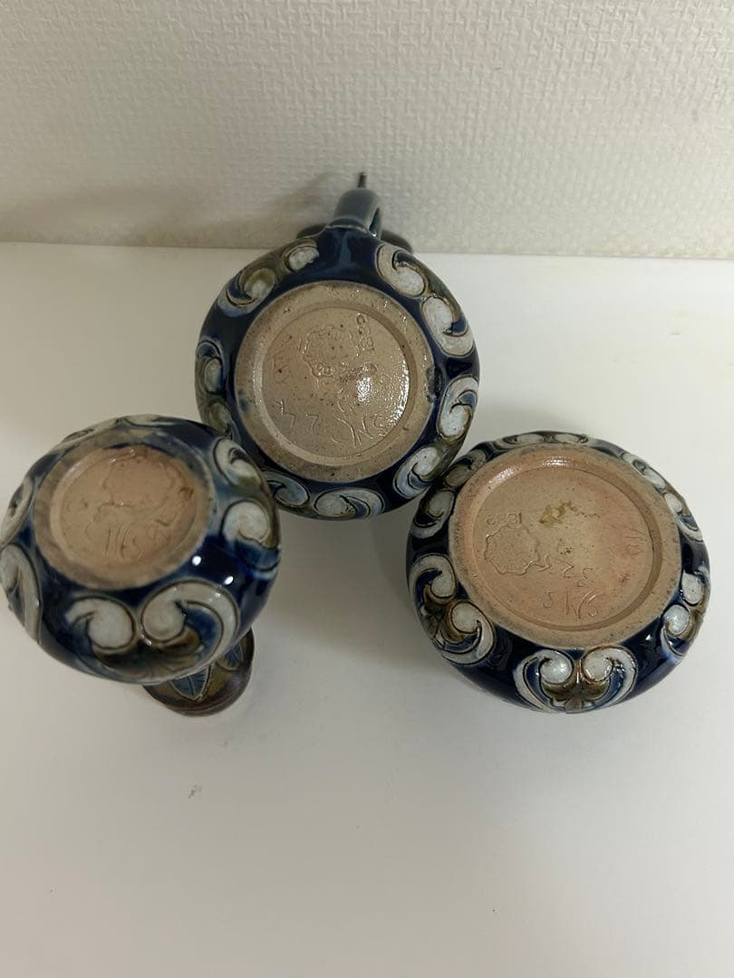 ドールトン・ランベス・ストーンウェア　エステティック・クルエットセット1882年