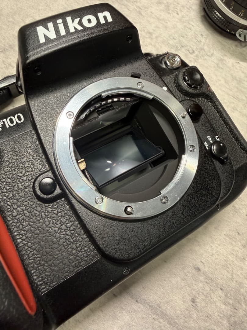 美品NIKON F100 35mm F2 AI 50mm 1.4 AI アダプタ - メルカリ