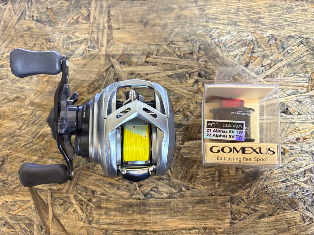 Daiwa 21アルファス SVTW 800XHL スプールセット 21アルファス SV TW用純正スプール（H, HL, XH, XHL）製品コード