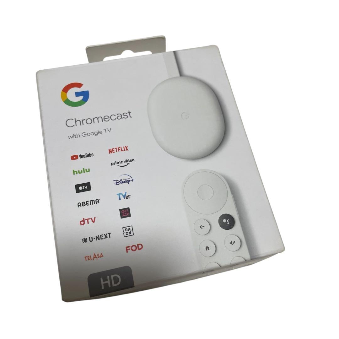 【美品/箱付き】Chromecast with Google TV HD Google Chromecast HD with Google TV WIFI HDMI Digital SORRY OUT OF