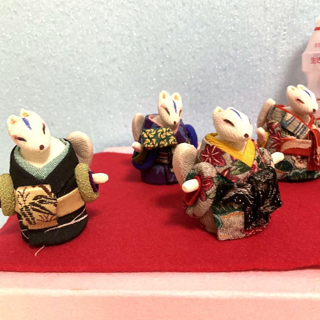 創作人形 ミニ 狐の花魁道中 べらぼう 瀬川 - メルカリ