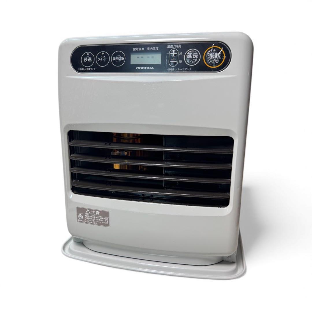 【美品】コロナ 石油ファンヒーター FH-G3219Y 2019年製 FH-G3219Y 石油ファンヒーター G32タイプ サテンシルバー [木造9畳まで