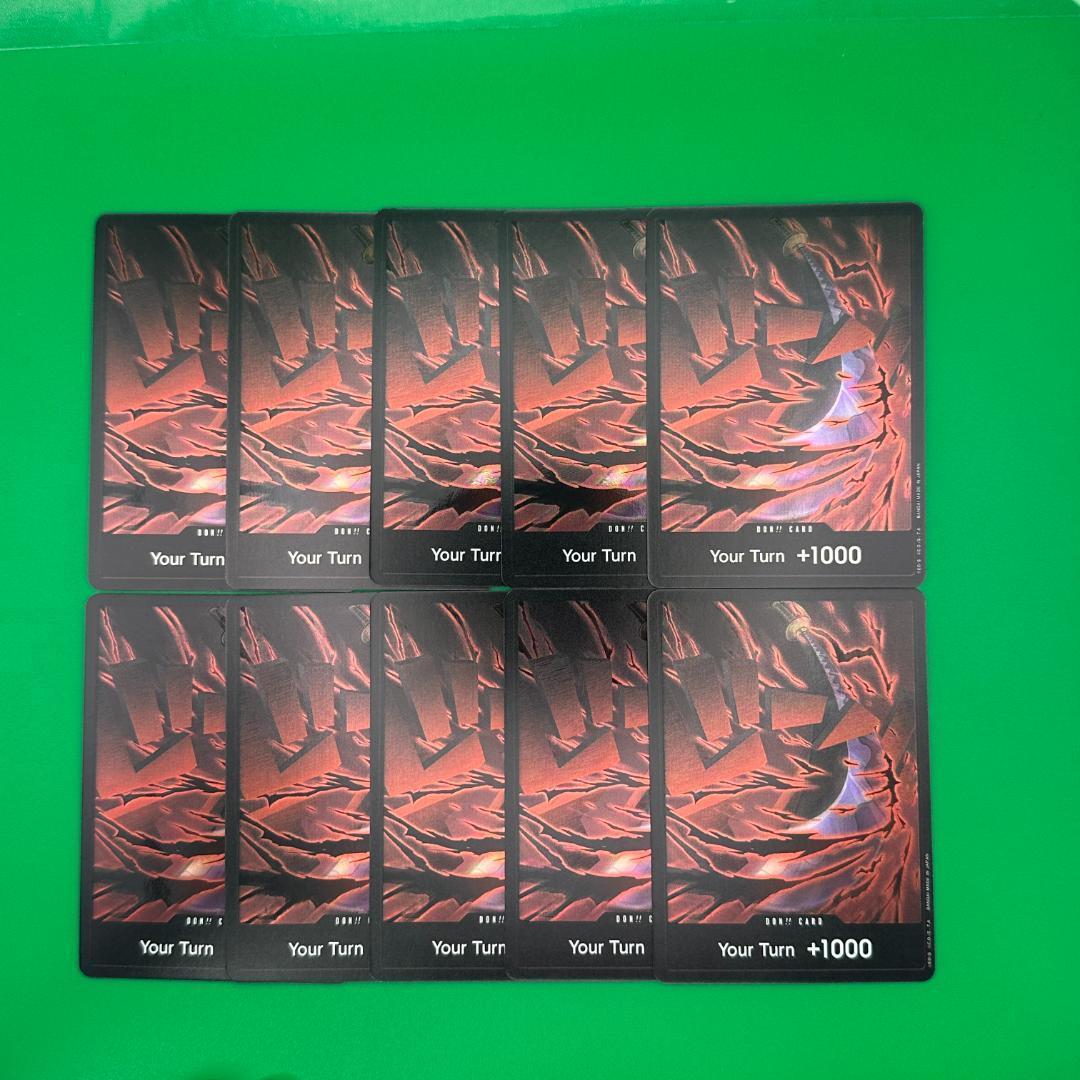 ワンピース 英語 ドンカード ゴール・D・ロジャー 神避 10枚 海外