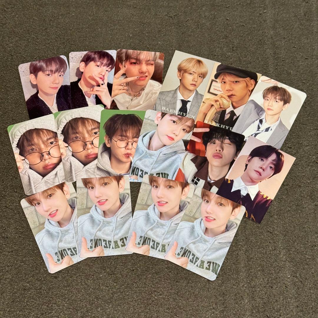 EXO ベクヒョン トレカ16枚セット② - メルカリ
