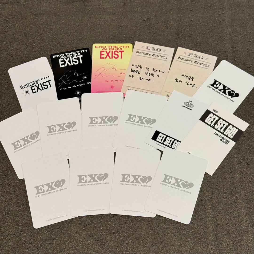 EXO ベクヒョン トレカ16枚セット② - メルカリ