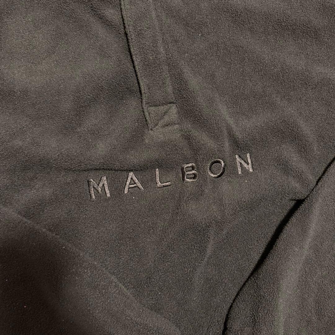 Malbon Nike マルボン ナイキ フリース ハーフジップアップ XL - メルカリ