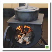 新品未使用品】北欧高級アウトドアブランド ローベンス 薪ストーブ