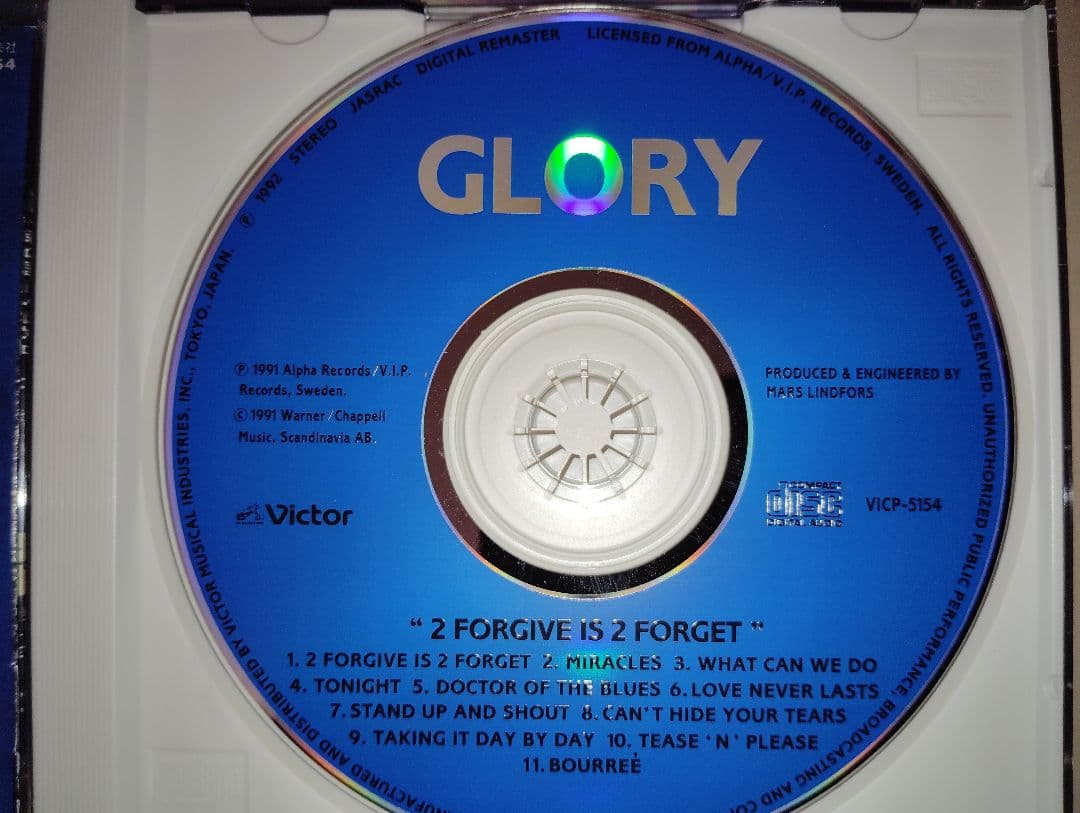 《北欧系メロハー》WORK OF ART、ノーザン・ライト、GLORY CD３枚