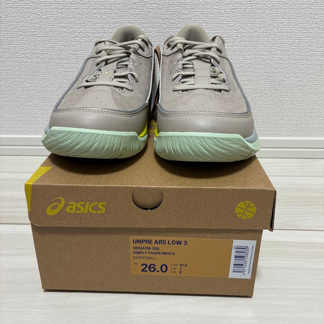 【新品・未使用】UNPRE ARS LOW 3 26.0cm