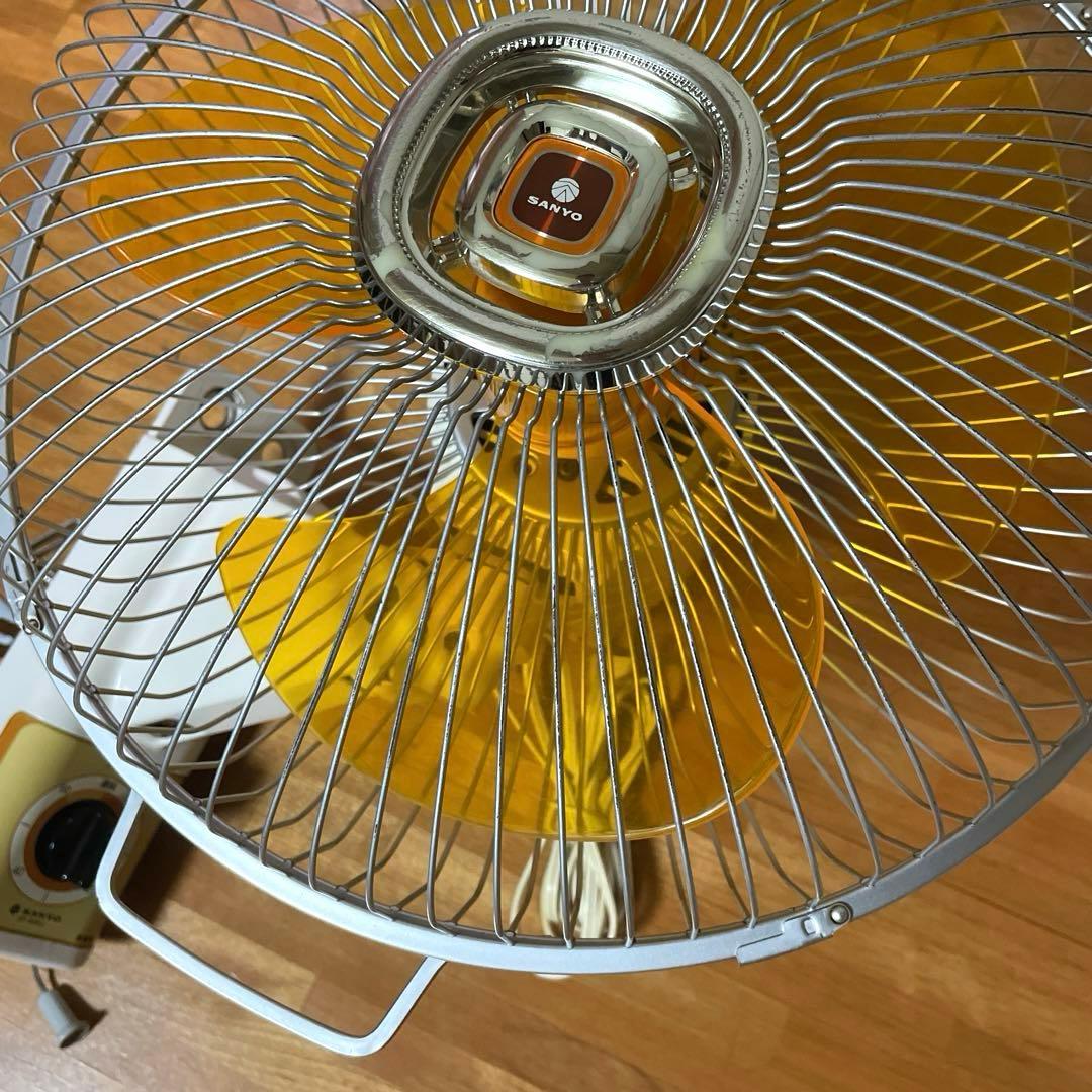 SANYO サンヨー 壁掛け扇風機 昭和レトロ - メルカリ