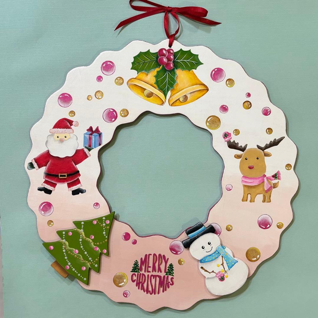 専用です】 トールペイント・作品・クリスマスリース - メルカリ