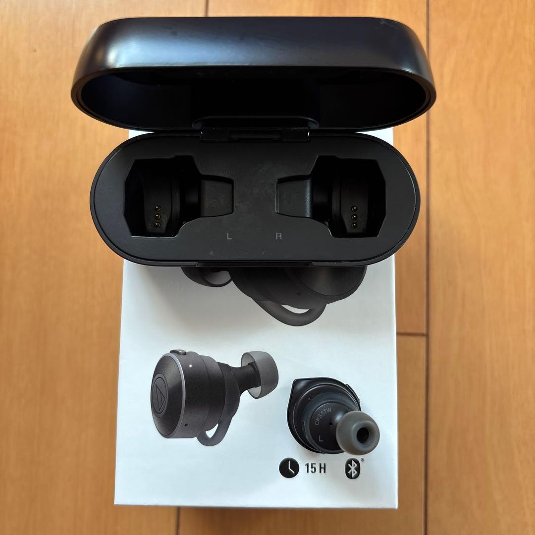 左耳のみ※ audio-technica ATH-CKS5TW ブラック - メルカリ