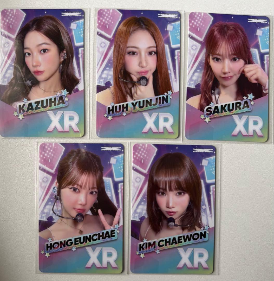 ルセラフィム リズムハイブ トレカ 5枚セット 東京ドーム - メルカリ