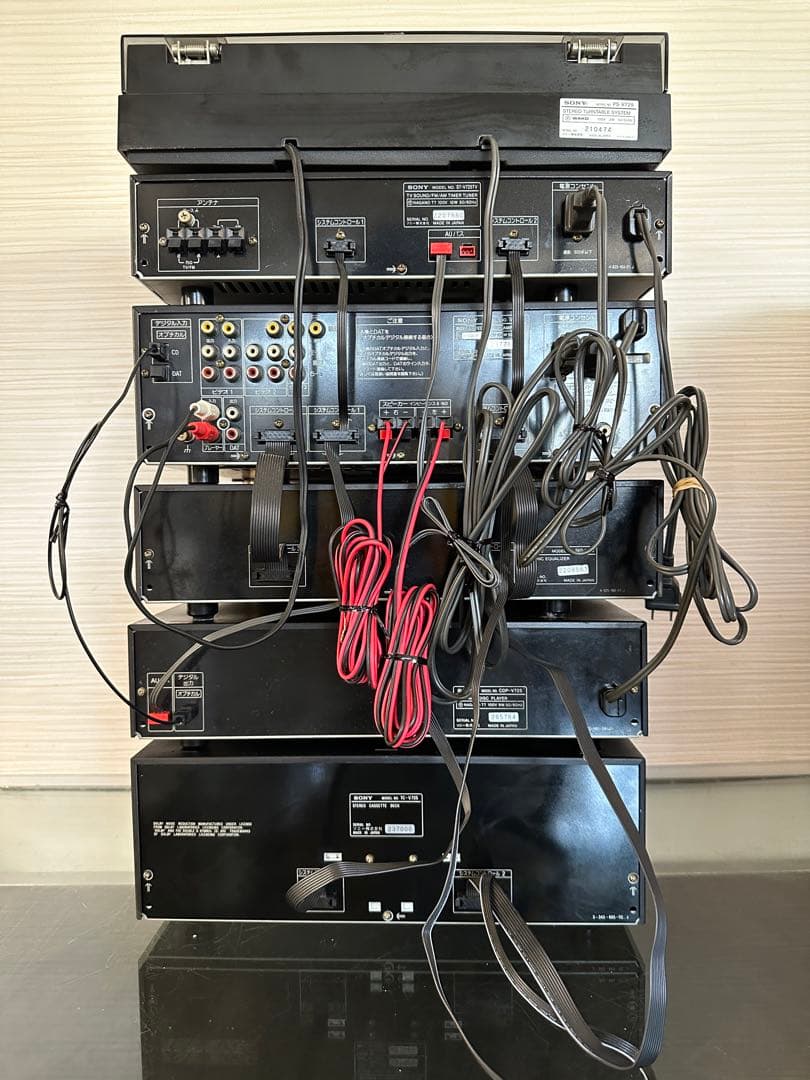 内蔵BT付きSONY システムコンポ LBT-V725完動品全てメンテナンス済み