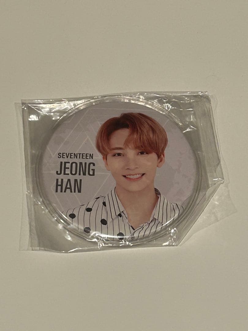 SEVENTEEN JEONGHAN 缶バッジ ジョンハン ポップアップ - メルカリ