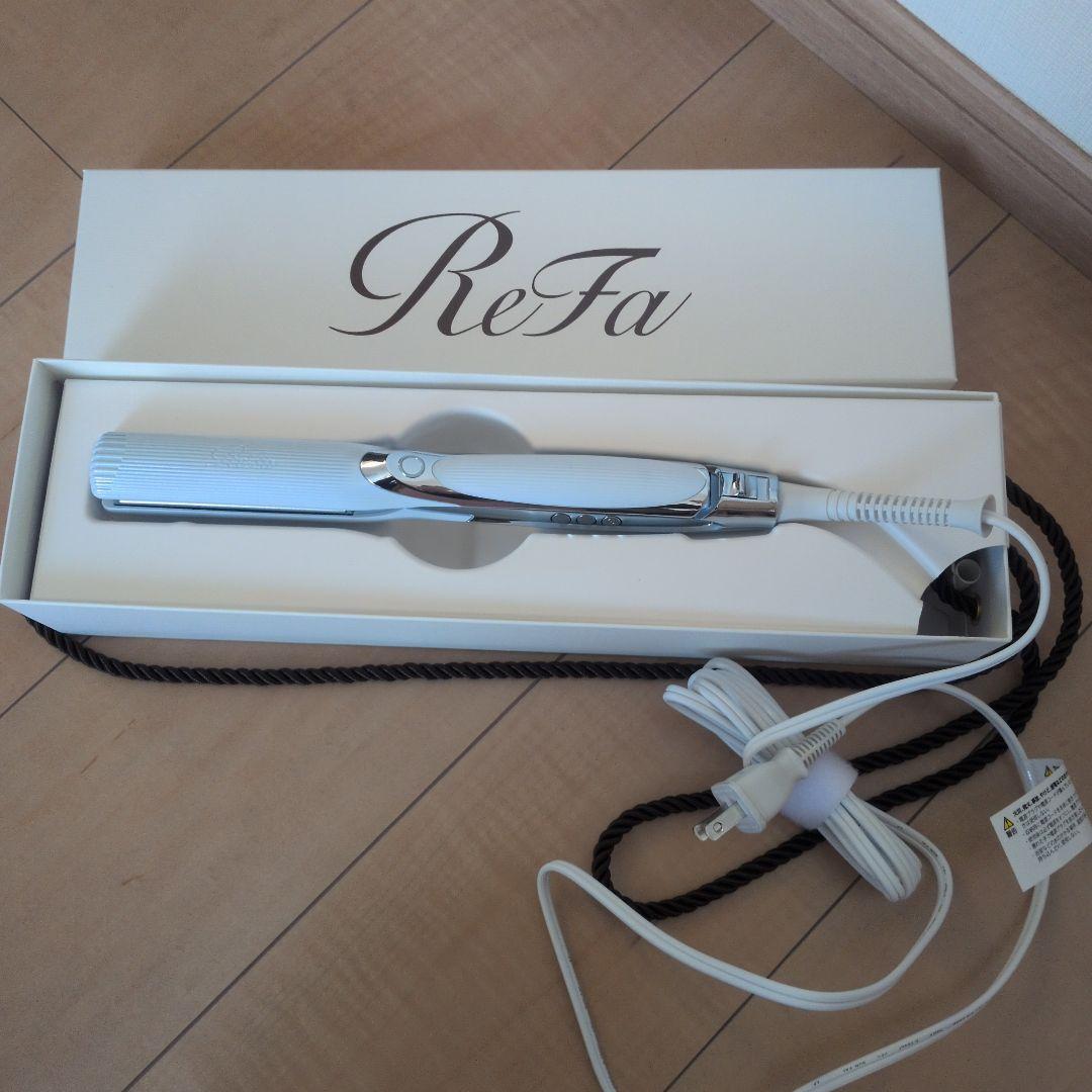 ReFa ストレートヘアアイロン ホワイト - メルカリ