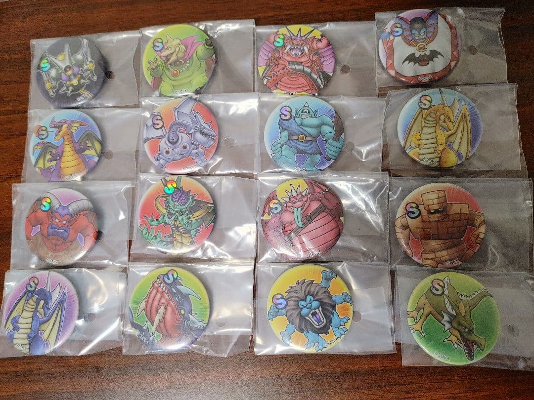 ドラクエウォーク こころS 缶バッジ（メガモン編）全16種セット - メルカリ