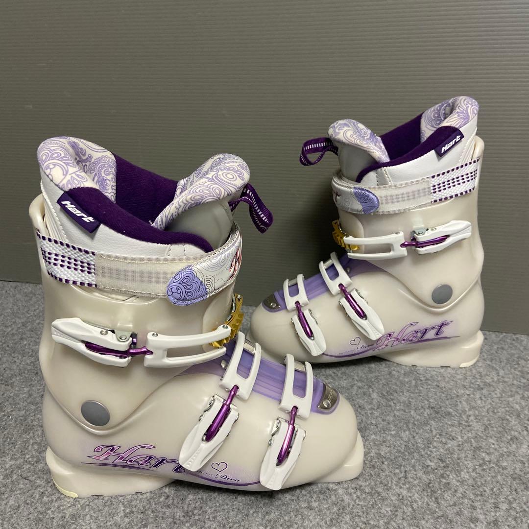 ★短い板お探しの方★メンテ済スキーセット　板138cm ブーツ24~24.5cm