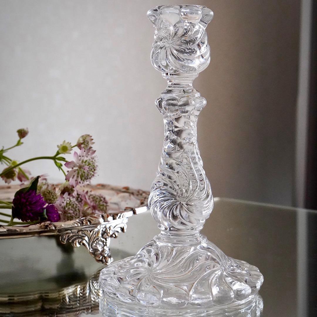 美品オールドバカラBACCARATローザスミュルティプル 燭台キャンドルスタンド 1948323622.jpg?1687349931