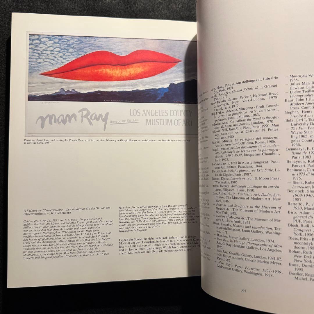 マン・レイ Man Ray 海外 展覧会 カタログ 図録 1998 レア