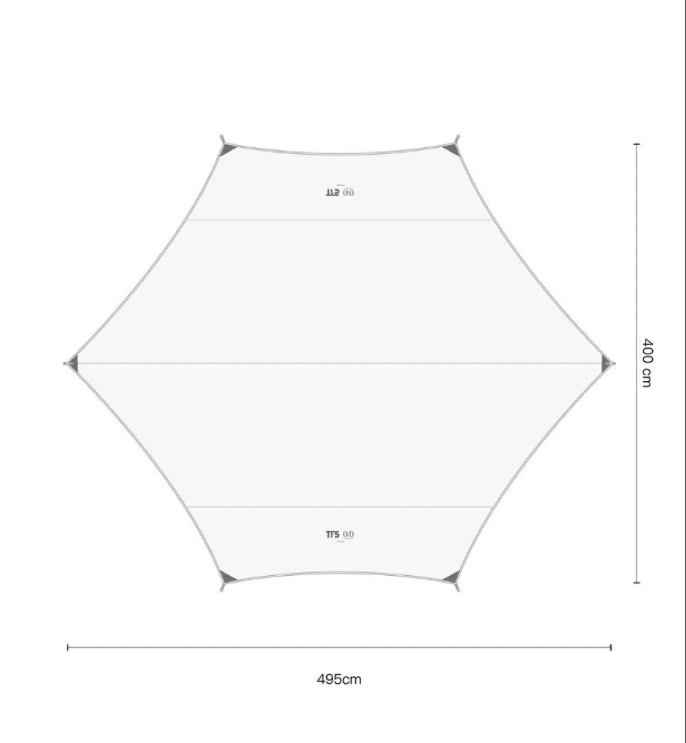 nerudesignworks PATIO タープ グレー - メルカリ