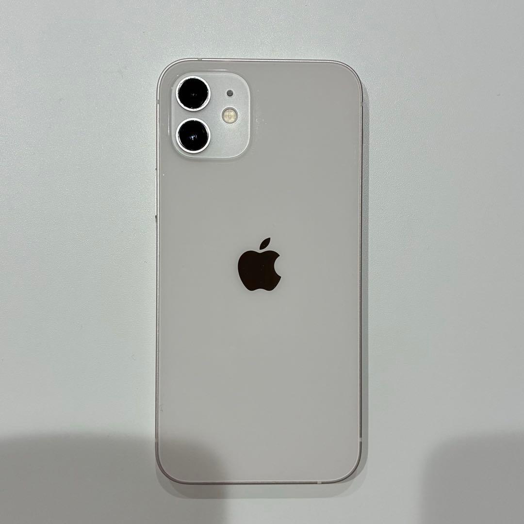 Apple iPhone 12 ホワイト 本体 64GB - メルカリ