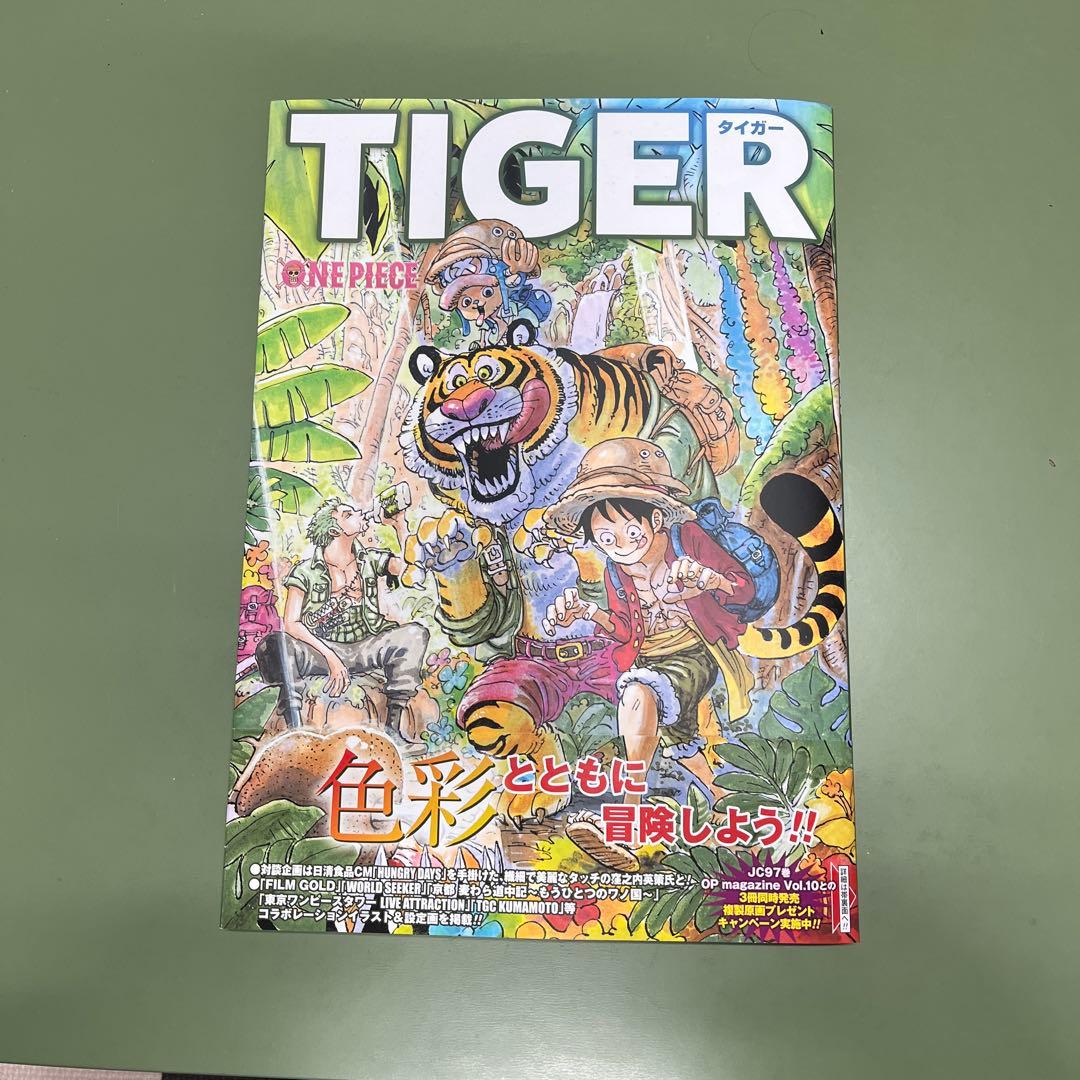 普*9様 ONEPIECEイラスト集 COLOR WALK 9 TIGER - メルカリ