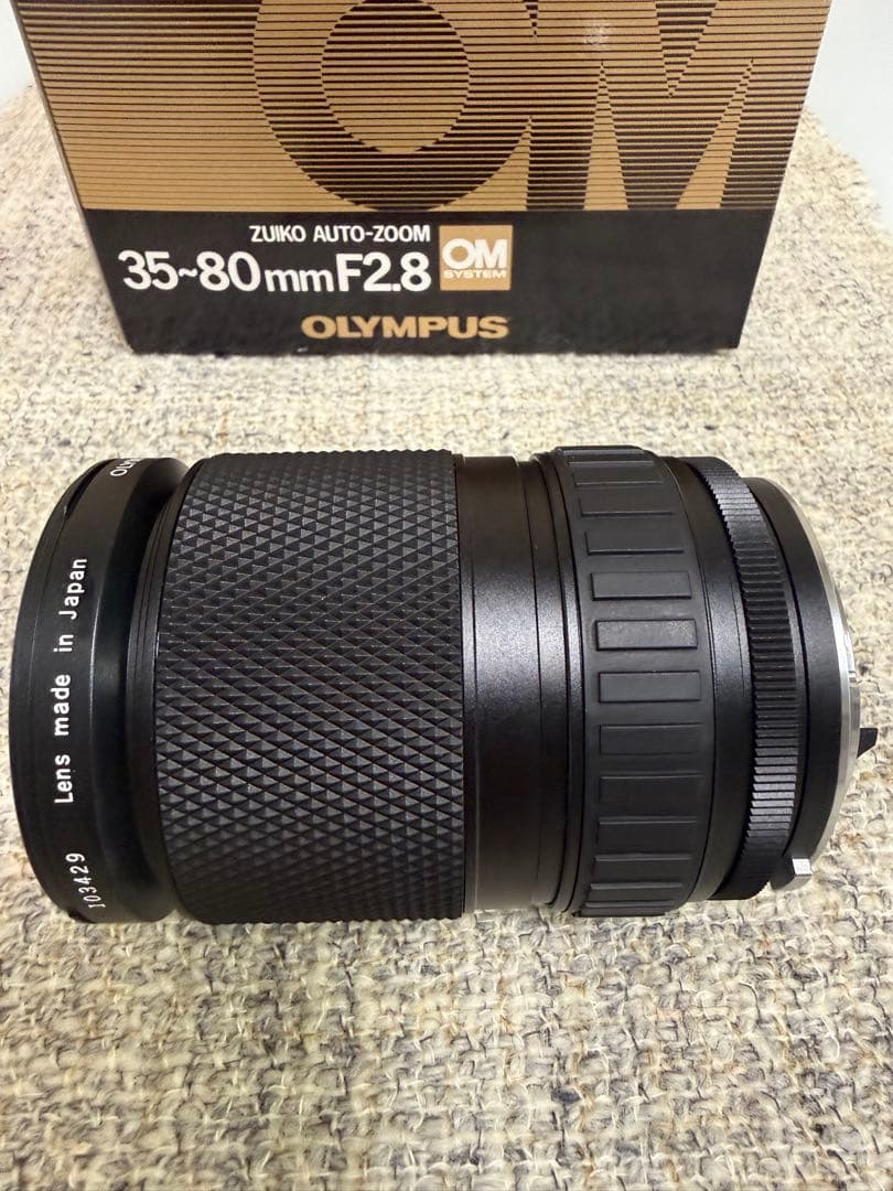 OLYMPUS ZUIKO AUTO zoom 35-80mm F2.8箱入新品 - メルカリ