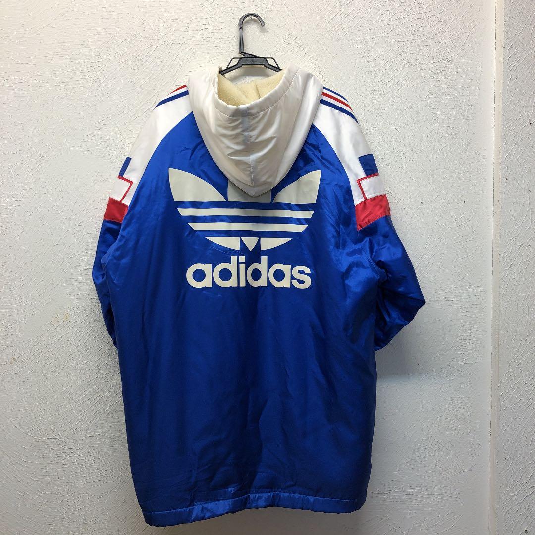 adidas ベンチコート 旧ロゴ ヴィンテージ - メルカリ