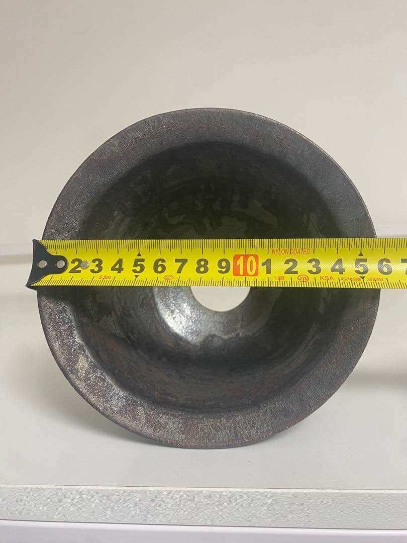 未使用品】カタチ製作所 Lサイズ リム エイジングブラックMederu pot