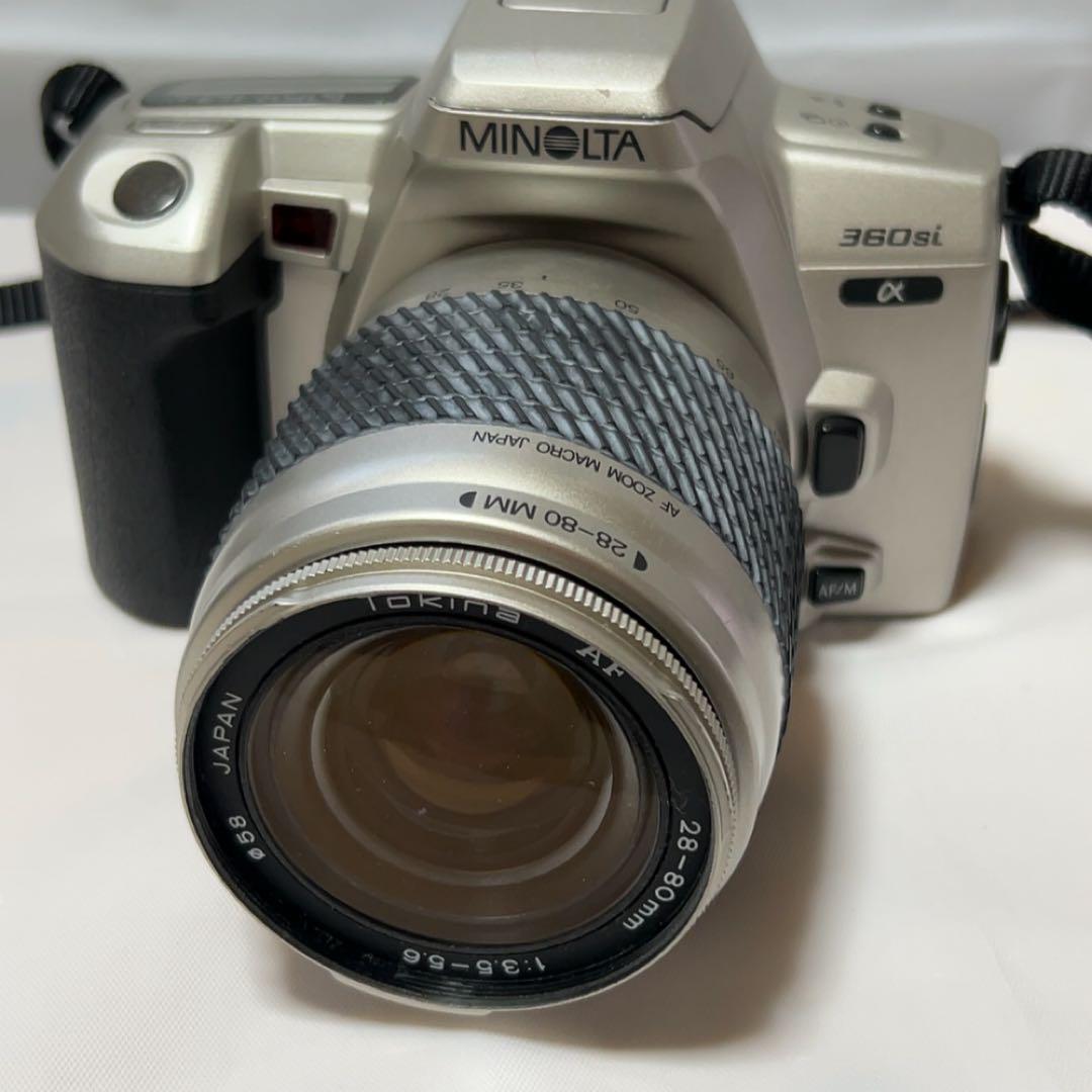 ミノルタフィルムカメラ 360si レンズ2本セット 28-80／100-300