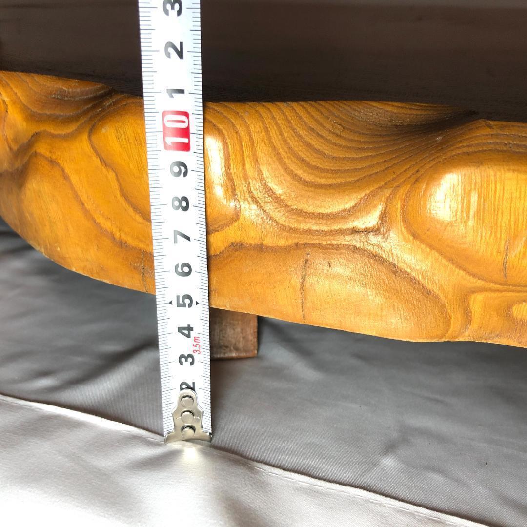 盆栽台、華台　花台　盆栽卓　飾り台　天然木 　75㎝、10.4kg