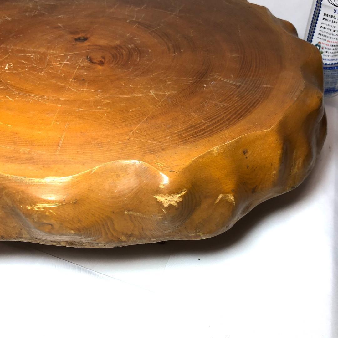 盆栽台、華台　花台　盆栽卓　飾り台　天然木 　75㎝、10.4kg