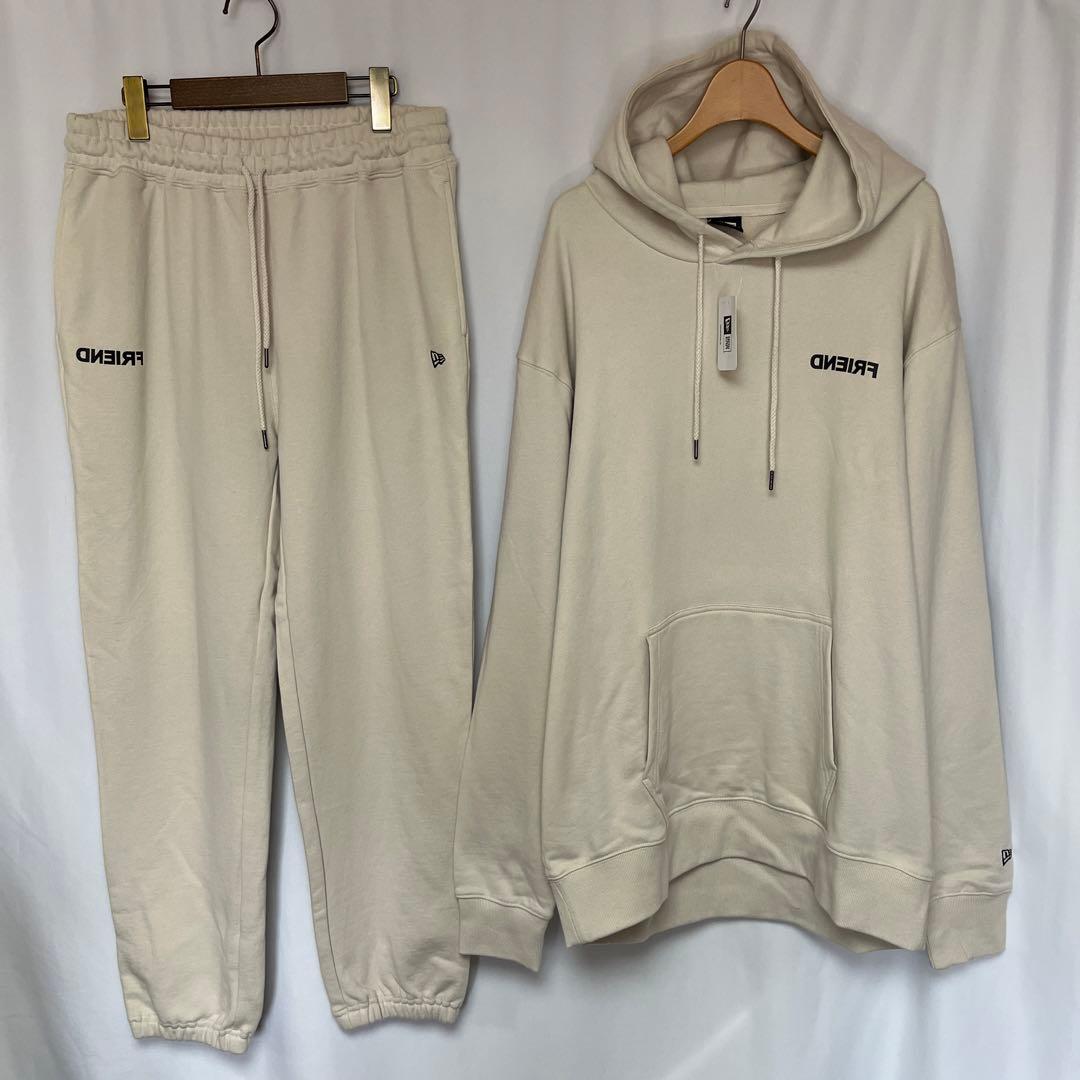 NEW ERA×重盛重盛さと美 コラボ FRIEND パーカー&スウェットパンツ