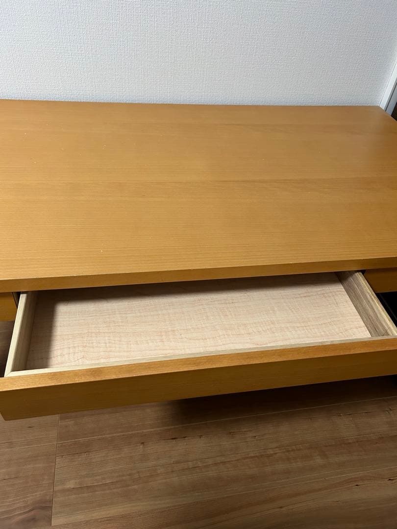 送料込】ニトリ センターテーブル べネーゼ引き出し付き - メルカリ