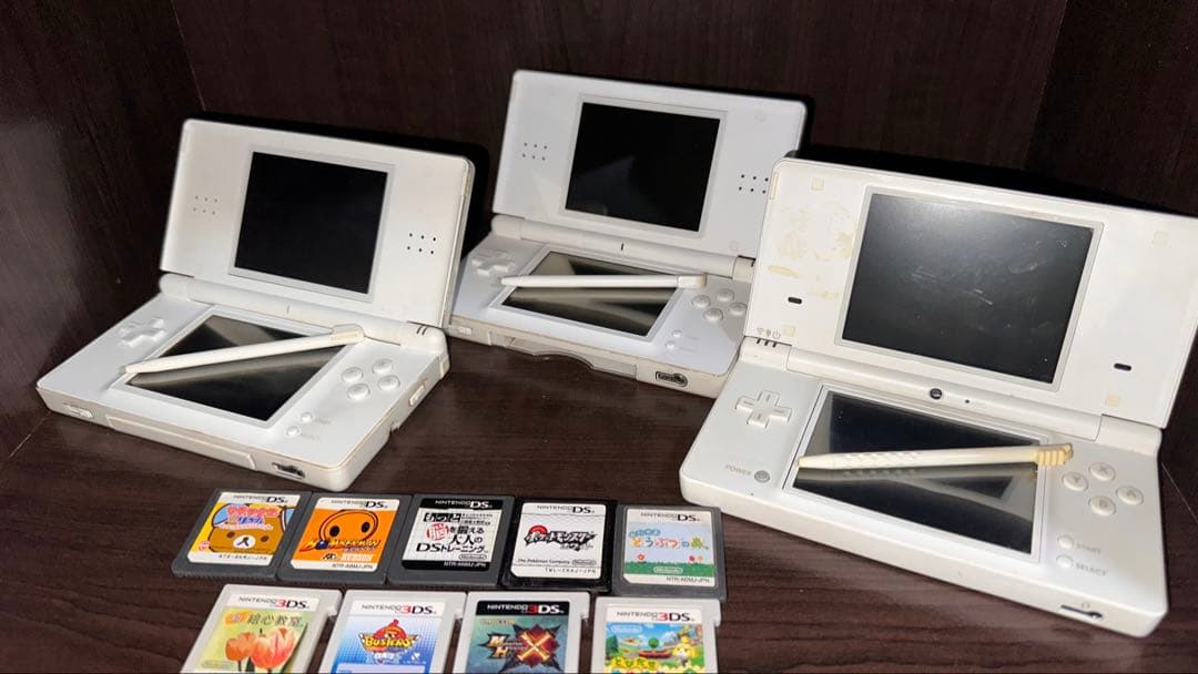 DS本体3台＋ソフト9本 まとめ売り ジャンク - メルカリ