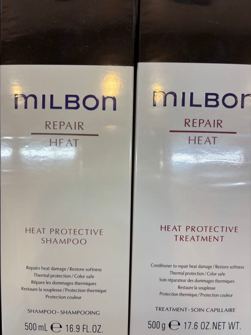グローバルミルボン リペアヒート シャンプートリートメント500ml