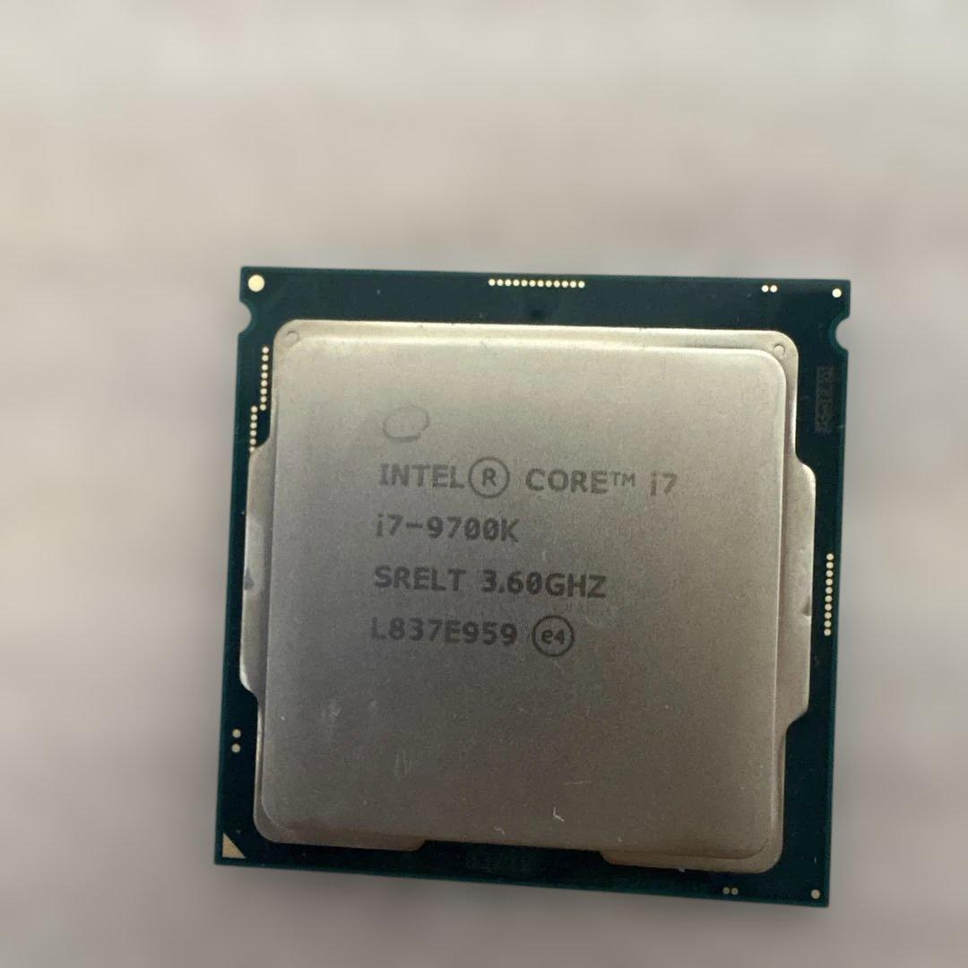 Intel Core i7-9700K CPU - メルカリ