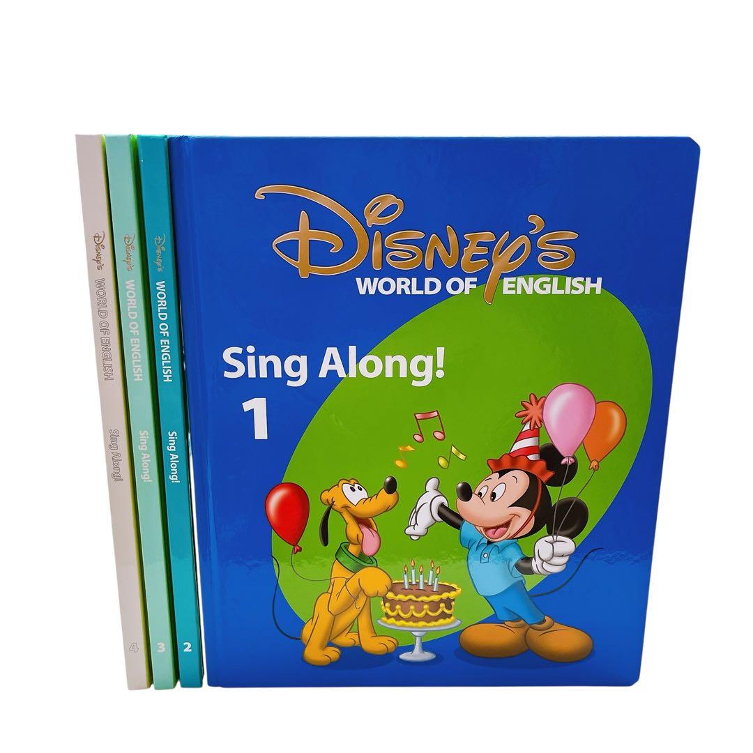く*け様 World of English Sing Along! 絵本 1-4 - メルカリ