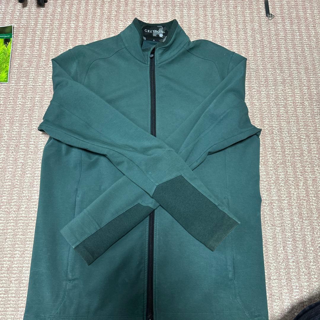 美品】グレイソン GREYSON セコイア グリーンジャケット ゴルフ 防風