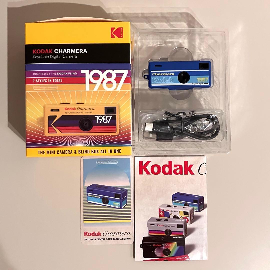 KODAK CHARMERA デジタルカメラ トイカメラ TYPE06 ブルー - メルカリ