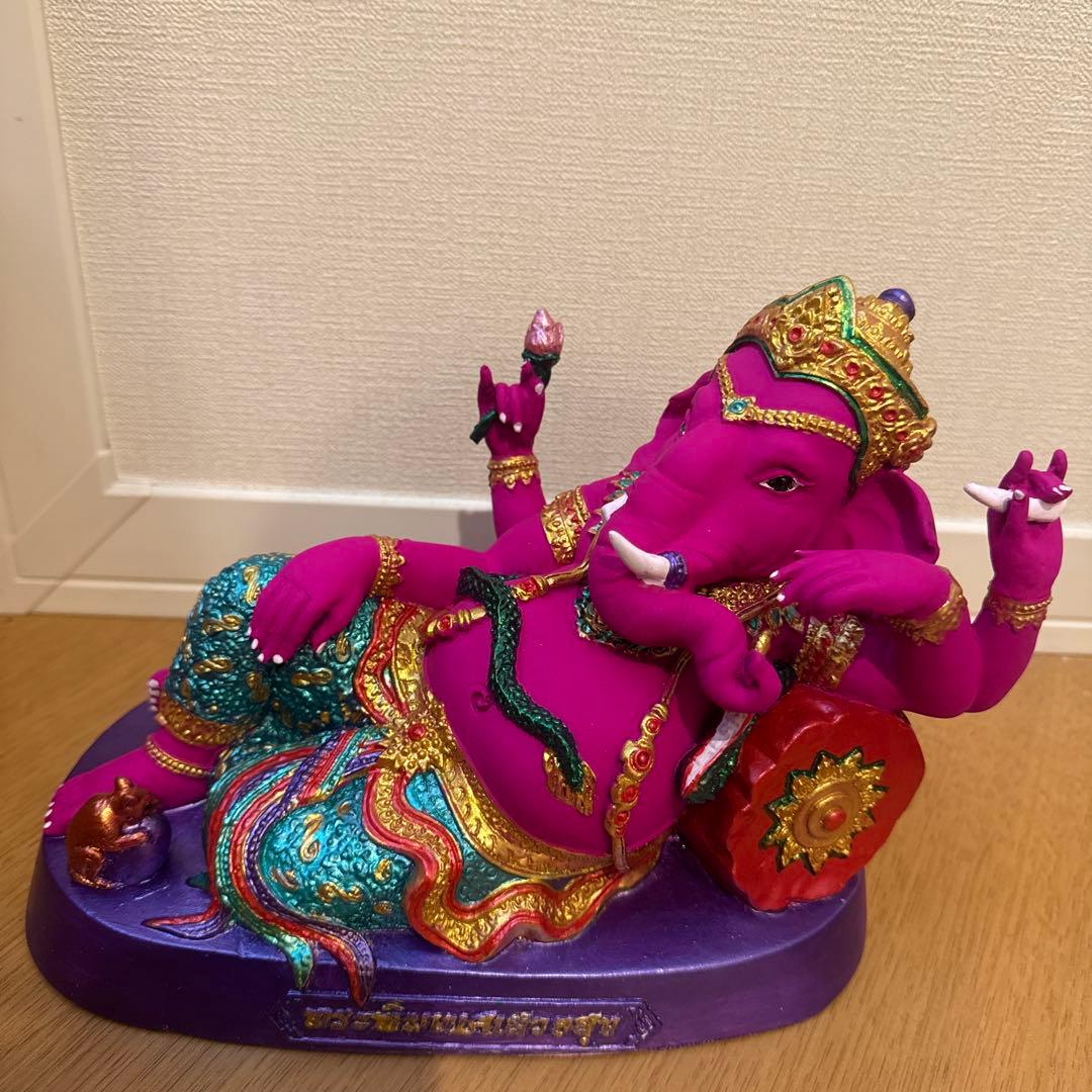 大人気ピンクガネーシャ！3倍速で願いが叶うワット・サマーンラタナラーム限定50 大人気ピンクガネーシャ！3倍速で願いが叶うワット・サマーンラタナ