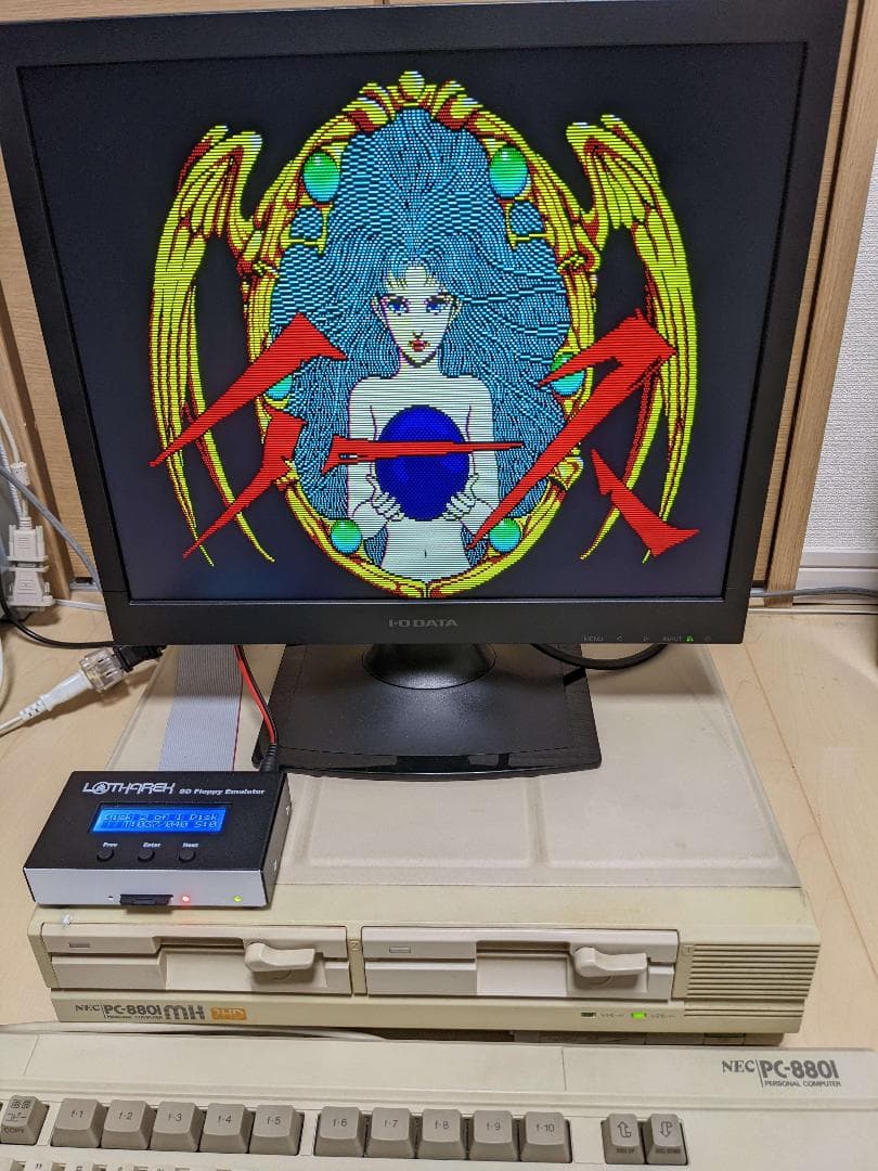 MAX HxC Floppy Emulator PC-8801 シリーズ用キット PC9801とPC8801でフロッピードライブ エミュレーター HxC Floppy を