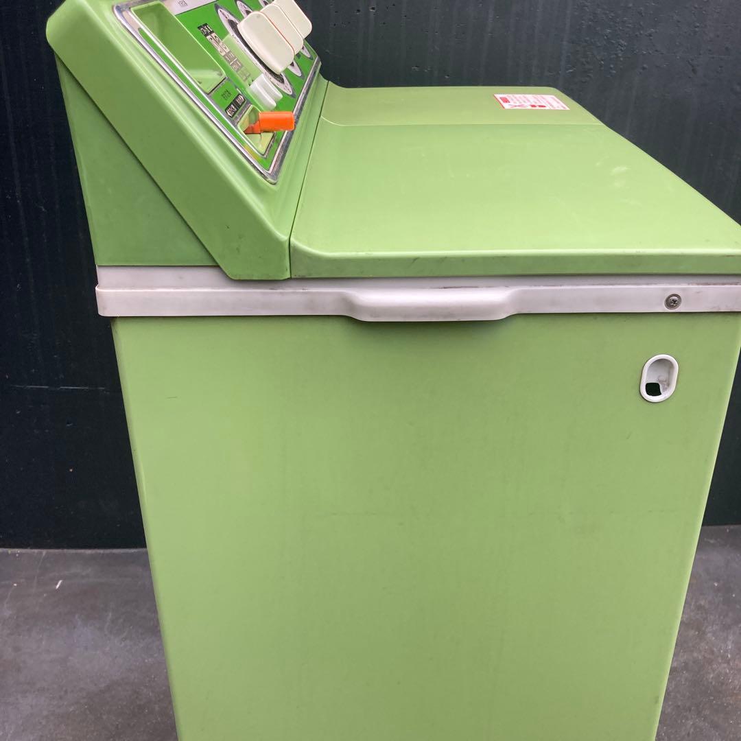 三菱 二層式洗濯機 千曲 CW-621G 緑 グリーン 動作確認済み 昭和レトロ