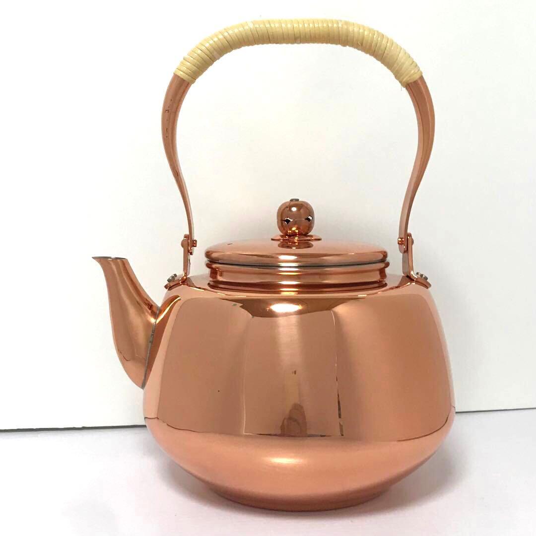 銅楽 新光金属 銅製 やかん 未使用 ワケアリ 薬缶 ヤカン ケトル