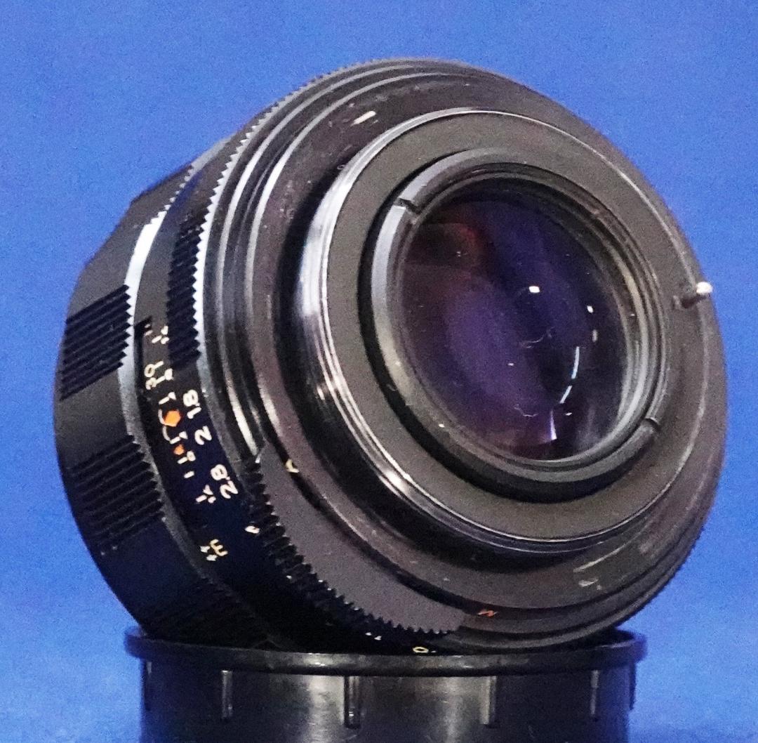 915131　極上美品フレア有　前期型Super-Takumar　F1.8/55