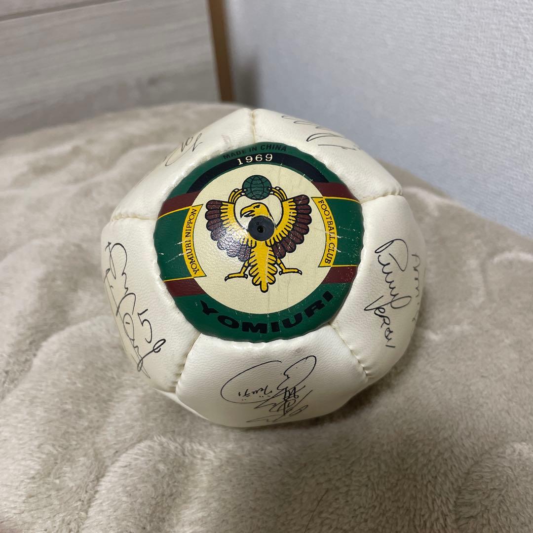 読売ヴェルディ サインボール 1969 レア - メルカリ