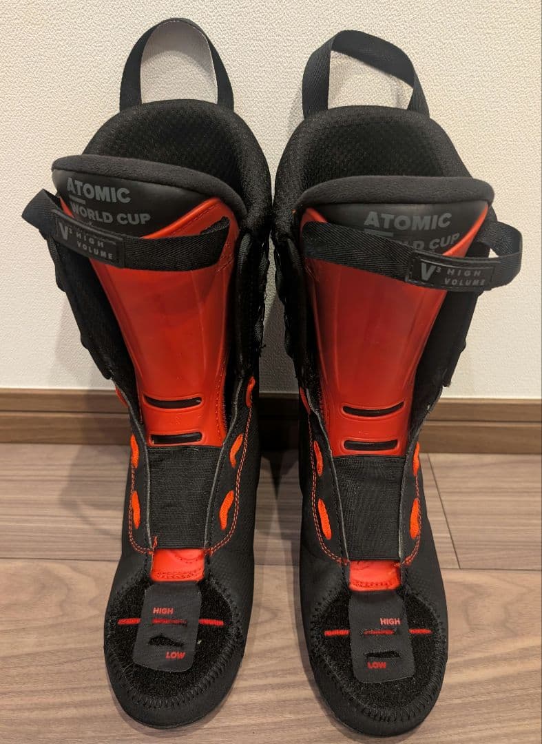 ATOMIC STI インナーブーツ ATOMIC スキー靴 STI インナーブーツ 黒/赤 22.5㎝ - メルカリ